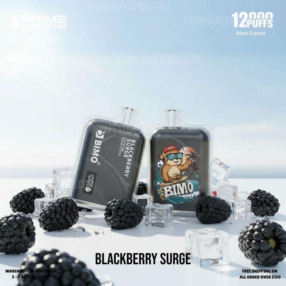 BIMO Crystal 12000 Puffs Blackberry Surge