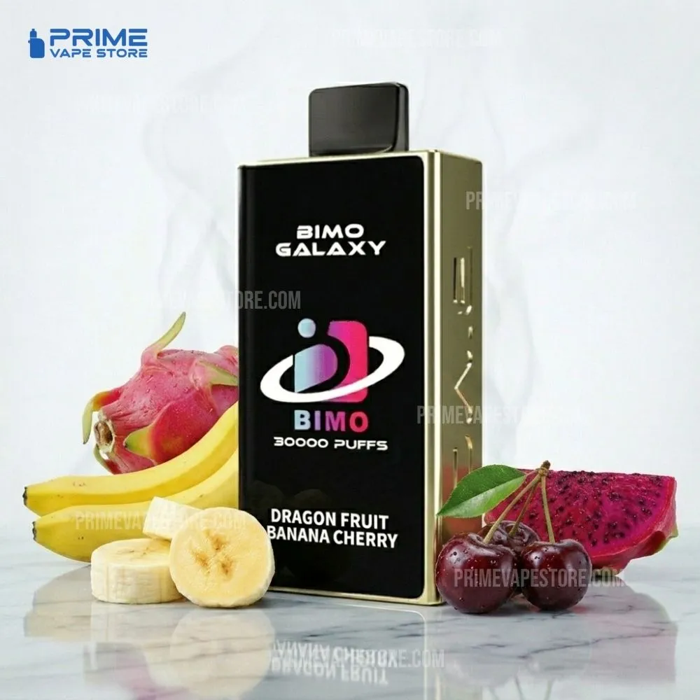 BIMO Galaxy 30000 Puffs Dragon Fruit Banana Cherry