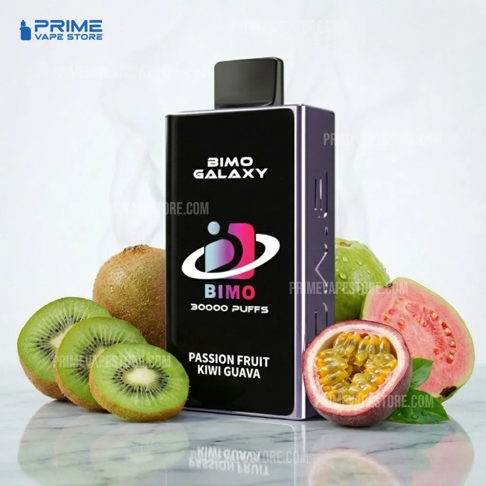 BIMO Galaxy 30000 Puffs Passion Fruit Kiwi Guava