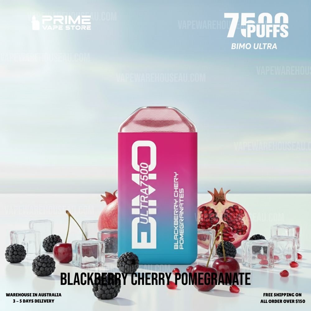 BIMO Ultra 7500 Puffs Blackberry Cherry Pomegranate