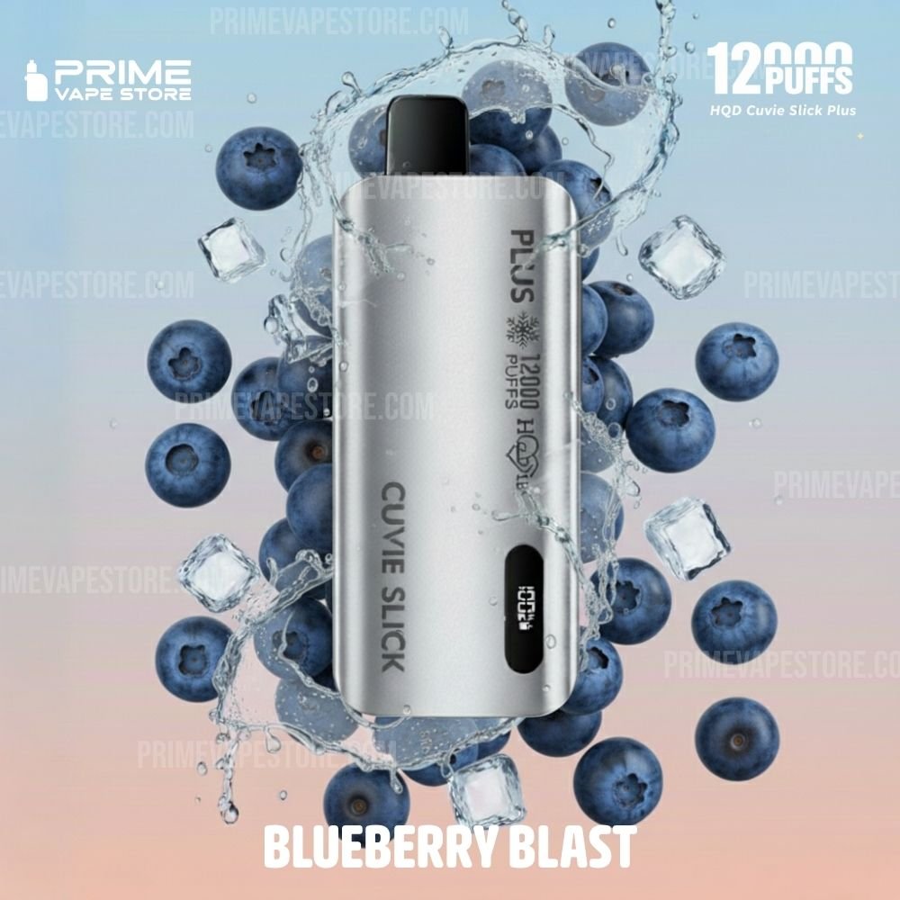 HQD Cuvie Slick Plus 12000 Puffs Blueberry Blast