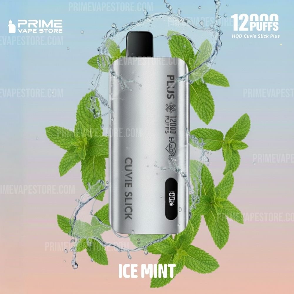 HQD Cuvie Slick Plus 12000 Puffs Ice Mint