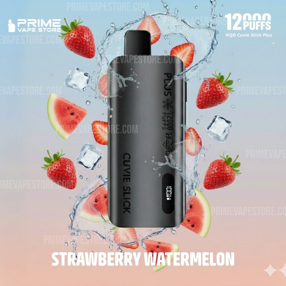 HQD Cuvie Slick Plus 12000 Puffs Strawberry Watermelon