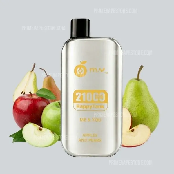 HappyTank 21000 Puffs Apples And Pears (No Box)