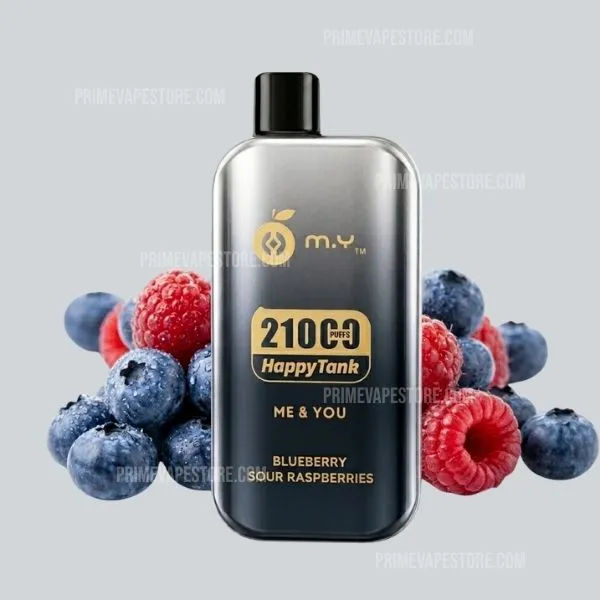 HappyTank 21000 Puffs Blueberry Sour Raspberries (No Box)