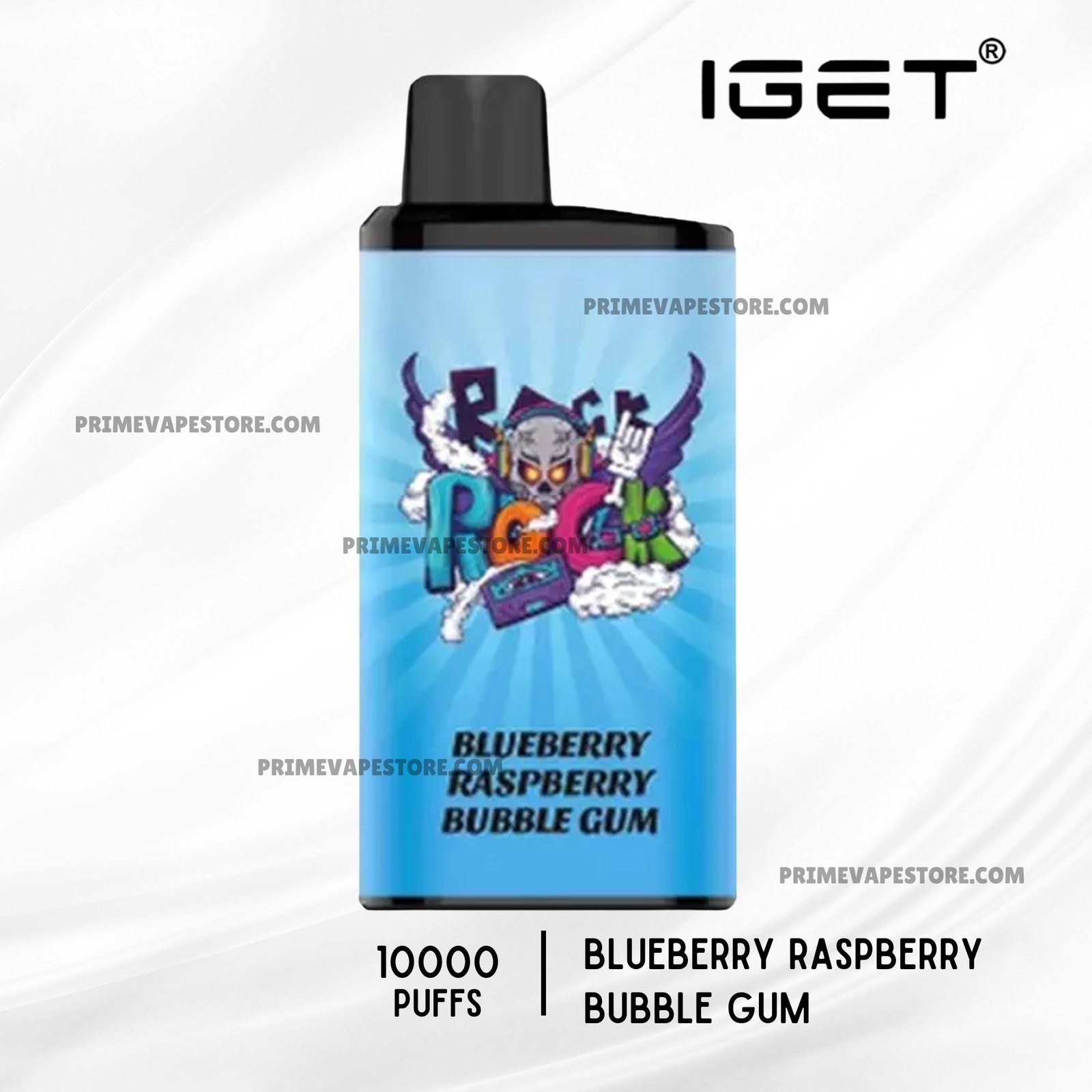 IGET Bar Pro 10000 Puffs Blueberry Raspberry Bubble Gum