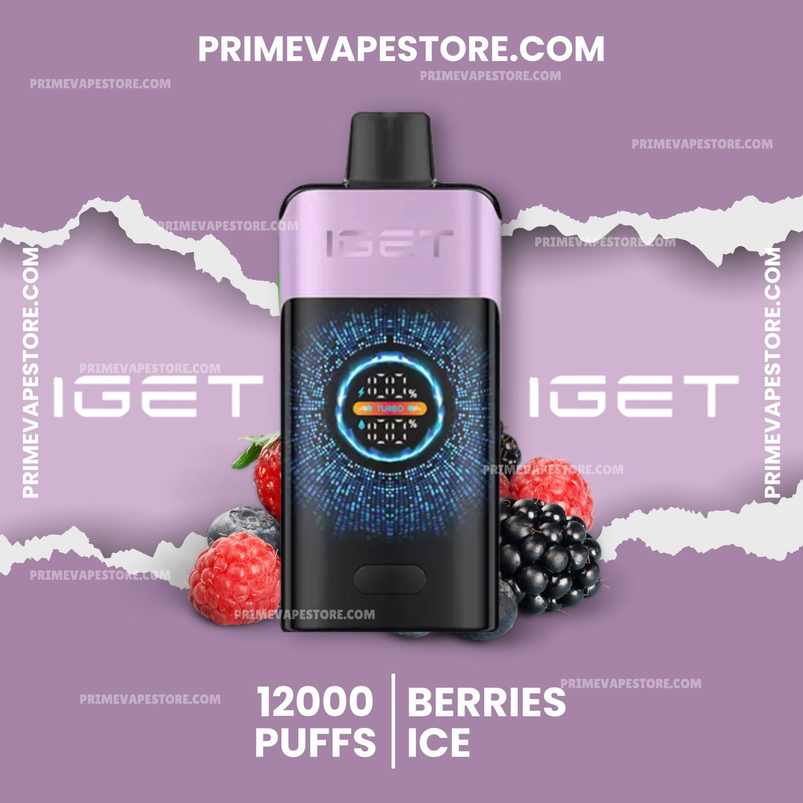IGET One 12000 Puffs Berries Ice