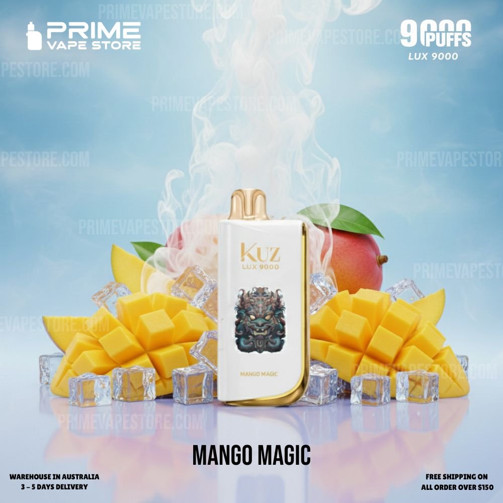 KUZ Lux 9000 Puffs Mango Magic