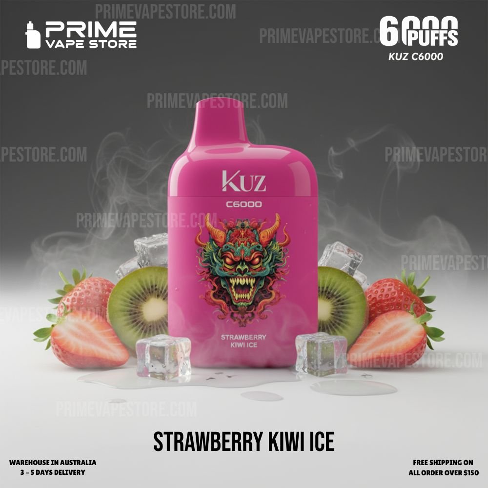 Kuz C6000 Strawberry Kiwi Ice