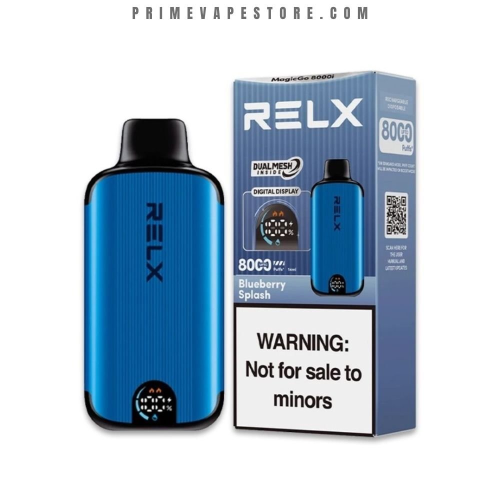 RELX MagicGo 8000 Puffs Blueberry Splash