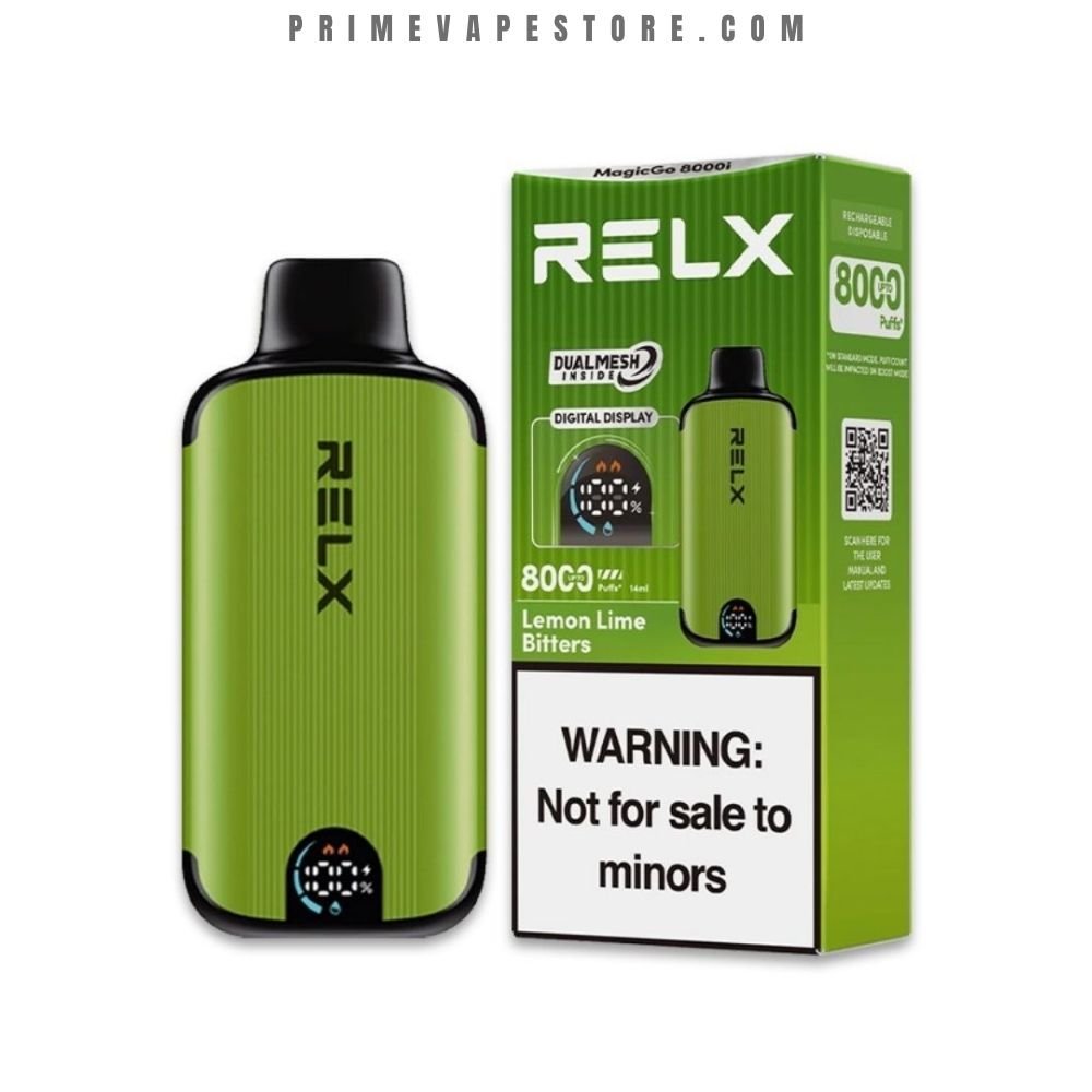 RELX MagicGo 8000 Puffs Lemon Lime Bitters