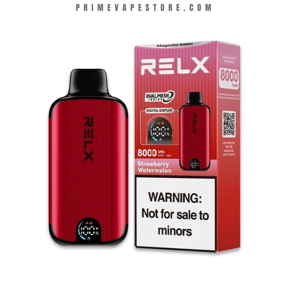 RELX MagicGo 8000 Puffs Strawberry Watermelon
