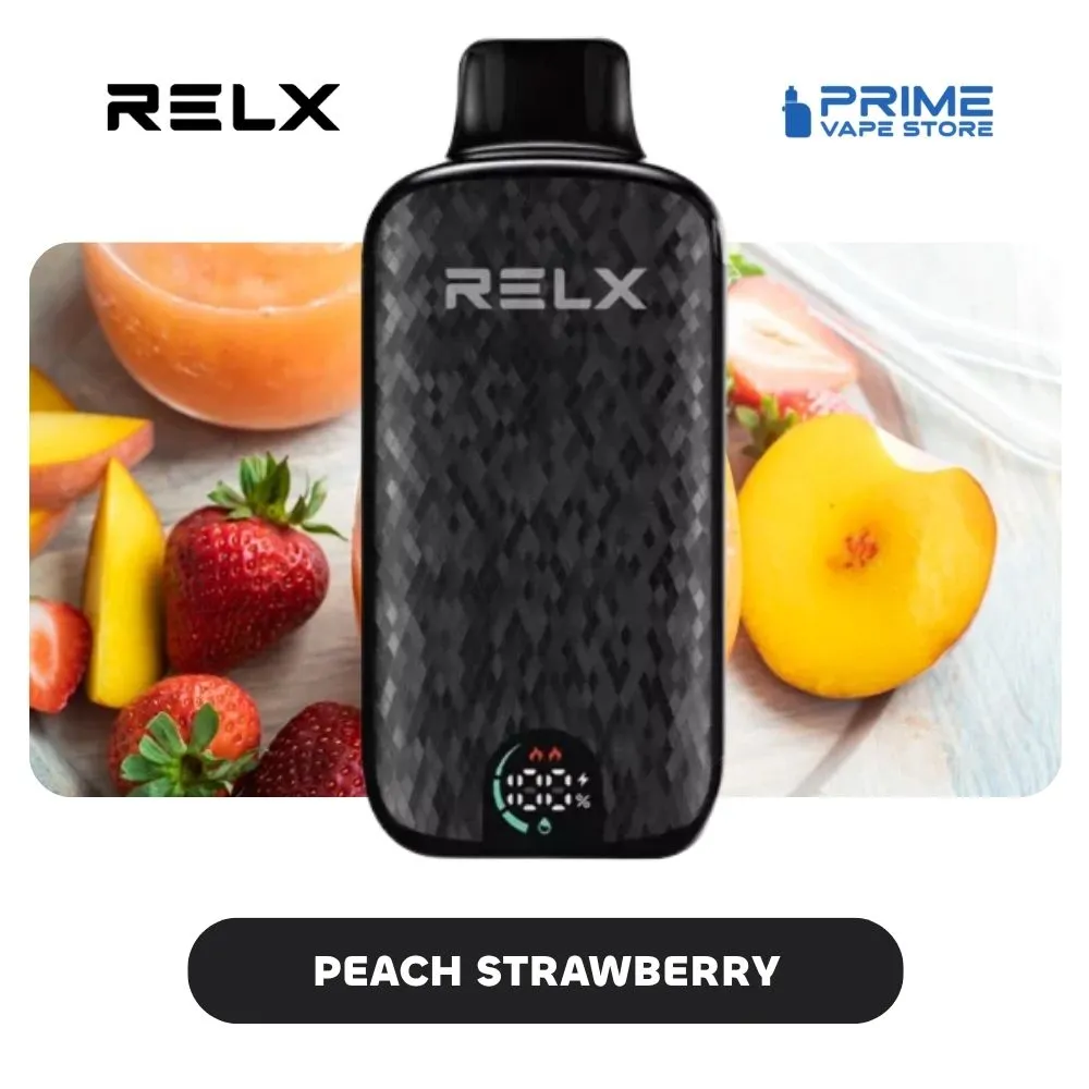 RELX Sparta 18000 Puffs Peach Strawberry