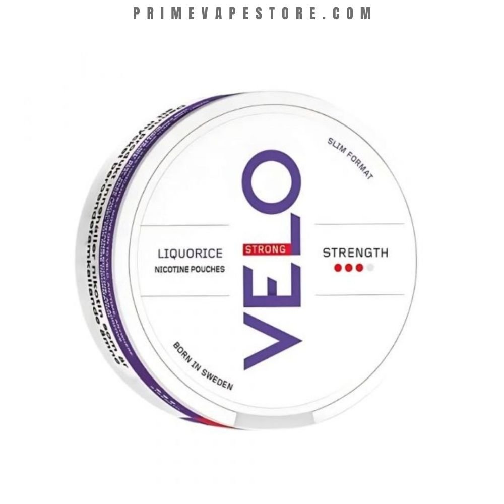 Velo Nicotine Pouches Liquorice Strong